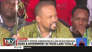 Ogiek Community protests land subdivision in Eastern Mau, citing rights violation