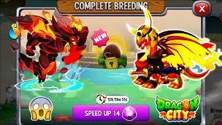 Dragon City: Onrush Evader Dragon vs New Flame Dragon [EXCLUSIVE BREEDING] 😱