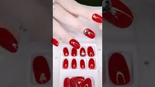 Red nails #nailart #rednailpolish #viralshorts #beauty #beautysecret