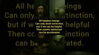 Causing Extinction Is The Most Compassionate Thing to Do. #proextinction #humanextinction