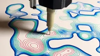 Relaxing Pen Plotter Compilation – Precision & Geometry ASMR