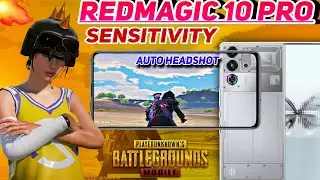 Redmagic 10 Pro Auto Headshot sensitivity 🔥 | Redmagic 10 pro Pubg mobile/bgmi Test | Graphics.