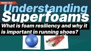 What is foam resiliency and why is it important in running shoes?