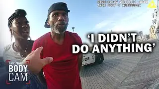 He Ditched the Knife and Played Dumb When Cops Caught Him