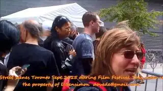 Toronto street scenes at the Sept. 2015 Film Festival