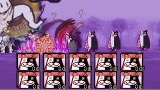 the battle cat Spam Crazed metal assassin bear RAGE MODE