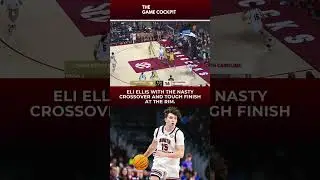Eli puts the defender on skates and finishes strong at the rim.    #Gamecocks #gamecocknation #colle