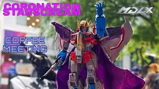 Unbox MDLX Coronation Starscream | ThreeZero &ndash; Khi Decepticon L&ecirc;n Ng&ocirc;i Vua 👑 | Ổ Nhựa Plastic Nest