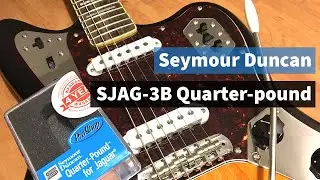 Seymour Duncan SJAG-3 - Bridge position on a Squier Jaguar Classic Vibe (Rhythm / Grunge)