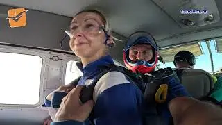 Tandem jump, 4000 m, 60 sec. free fall, Metlika, Aeroklub Tandem.
