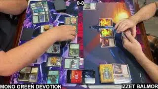 Pioneer - Mono Green Devotion VS Izzet Balmor