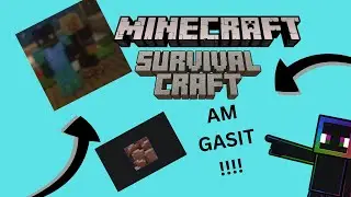 AM GASIT NETHERITE PE SURVIVAL-CRAFT!!!!!