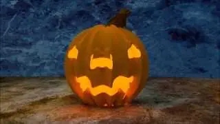 Screaming Pumpkin Head