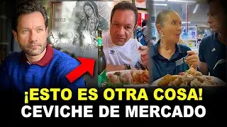 ¡DE MÉXICO AL MERCADO! Pietro se MANDA con su CEVICHE EN EL MERCADO CENTRAL peruano de barrio