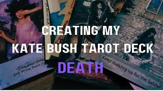 The Death Card from my Kate Bush Tarot