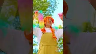 🌀✨ Slinky Magic Time! Watch Them Join and Move Together! 🤩 #Kids #Shorts