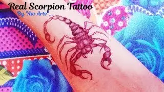Scorpion Tattoo | make scorpion tattoo on hand | zodiac sign tattoo
