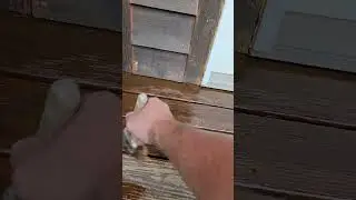 Staining a deck with SuperDeck Oil Cedar Toner. #staining #exteriorstaining #deckstaining #decks
