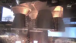 LIVE: NASA conducts a hot fire test of its Space Launch System (SLS) rocket