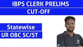 IBPS Clerk Prelims Cutoff | Statewise cutoff 2020 Ibps Prelims 2020