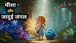 मीशा और जादुई जंगल – की शानदार Magical Cartoon Story | Hindi Kids Story | Moral Story