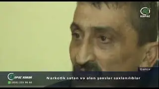 Gəncədə narkotik satan və alan şəxslər saxlanılıblar