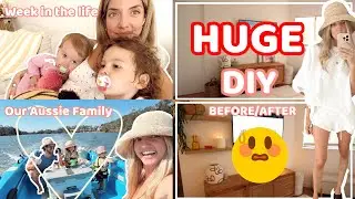 HOME DIY | STAY AT HOME MUM | HOMEWARES SHOPPING HAUL | OUR AUSSIE FAMILY | MUM VLOGGER