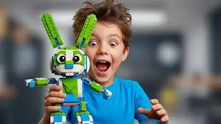 🐰Build a Jumping LEGO Robot Bunny &ndash; Cute & Fun LEGO WeDo 2.0 Creation!
