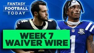 Week 7 Waiver Wire: Streamers, Injury Replacements, and Sleepers! | 2023 Fantasy Football Advice