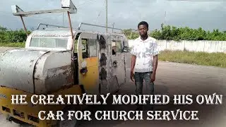 From Vision to Vehicle: He Molded His Own Car for Church Service