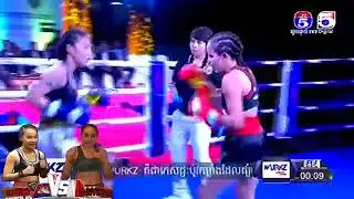 Eh Yanuth(Cam) Vs  Emile Petrovic(Fr),Kun Khmer International Fight, 8 Dec.  2017