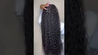 Deep wave bulk human hair bundles for Boho braids #deepwavebundles #humanhairbundles  #amazonhair