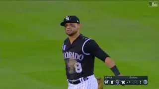 Estupendo out de Gerardo Parra en el left