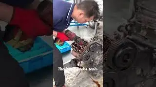 Audi A6 BBJ Engine Disassembly and refurbishment
