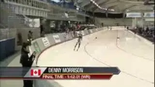 Denny Morrison's world record race in the 1500m (complete version!)