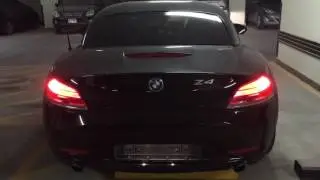 My BMW Z4 35i Engine start + Revs