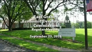 East Granby Economic Development Commission - 09-23-24
