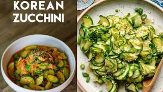 Korean Zucchini Side Dish