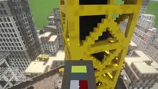 destroying all tower crane on this town | Teardown