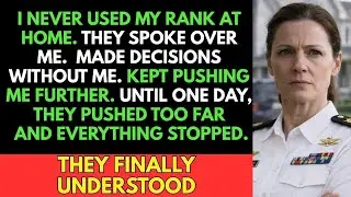 I Never Used My Rank at Home &mdash; Until My Family Pushed Too Far