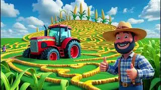 🚜🌽 Tractor&rsquo;s Amazing Corn Maze | Fun Farm Adventure for Kids | Baby Tunes 🎶
