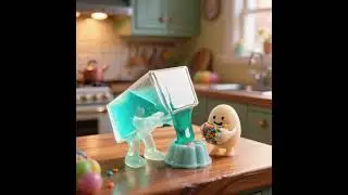 Jelly magic in action! ✨🍬 #oddlysatisfying #ai