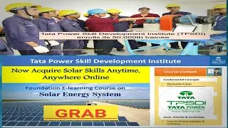 Tata Power Skill Development Courses  -Industrial Training