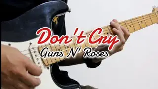 Don't Cry Solo  Standard Tuning  - Guns n' Roses