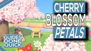 How To Get Cherry Blossom Petals In Animal Crossing New Horizons