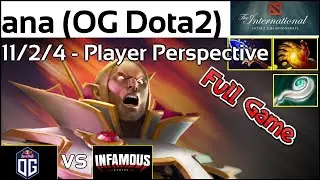 ana (OG Dota2) vs. Infamous - LB Round 1 - The International 2017 Full Game TI7 Invoker