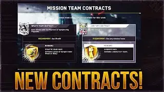 NEW CONTRACTS ADDED to INFINITE WARFARE! (SYNAPTIC GEAR HACK)