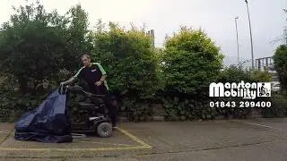 Heavy Duty Mobility Scooter Garage