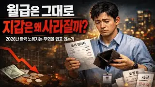 월급은 그대로인데, 왜 지갑은 점점 얇아질까?2026년 한국 노동자는 무엇을 잃고 있는가