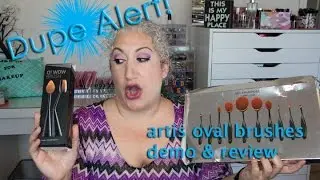 Artis Dupe Brushes Demo & Review